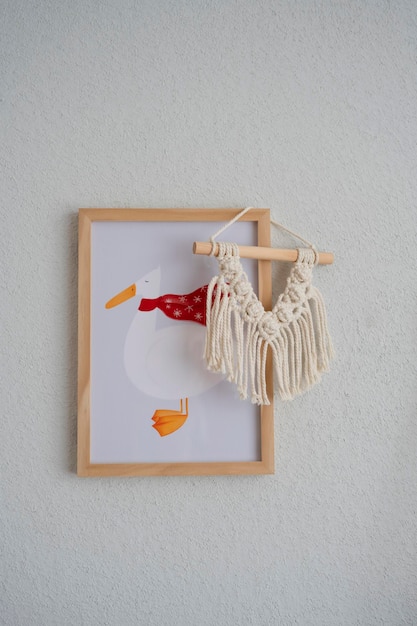 Готовая вышивка в раме